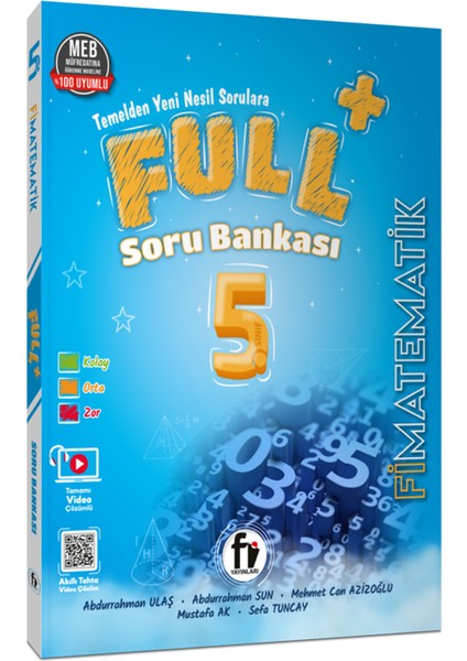 5.sınıf Full Serisi Soru Bankası Matematik (Güncel Müfredat) fiyatları