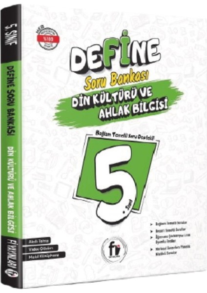 Define 5.sınıf Din Kültürü Soru Bankası (Güncel) modelleri