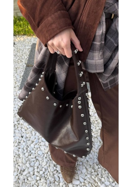 The Moiss Acı Kahve Drop Baskili El ve Omuz Çantasi fiyatları