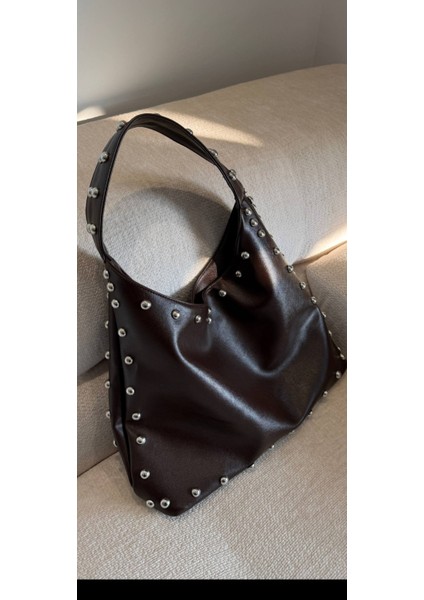 The Moiss Acı Kahve Drop Baskili El ve Omuz Çantasi fırsatları