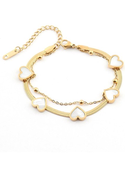 Çelik Bileklik Gold