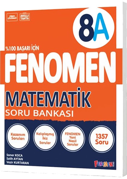 8.sınıf Matematik A Soru Bankası (Güncel) modelleri