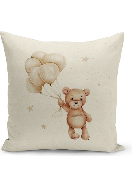 4'lü Kırlent Kılıf Seti Çocuk Bebek Odası Dijital Baskılı fırsatları