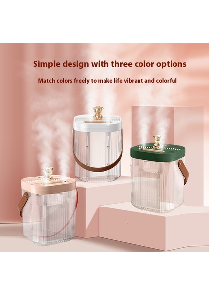 Büyük Boy Gece Lambası Özellikli Hava Nemlendirici Buhar Makinası Bebek Çocuk Yaşlı Odaları Için fırsatları