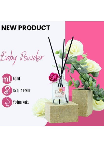 Bebek Pudrası Eko Çubuklu Oda Kokusu - Kokulu Çubuk 50ML fiyatları