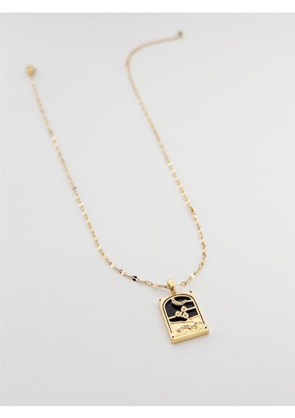 Çelik Tarot Kolye 45CM