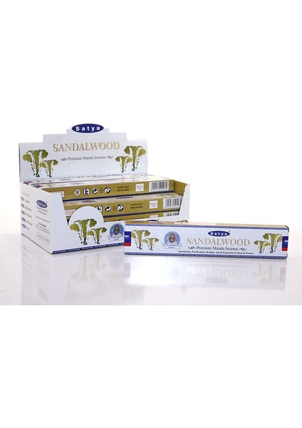 Satya Sandalwood Aromalı Tütsü SATYA012
