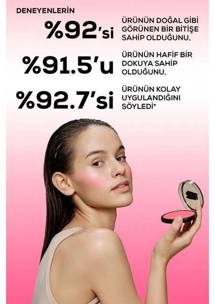 Tekli Yüksek Pigmentasyonlu Mat Toz Allık No:3 modelleri