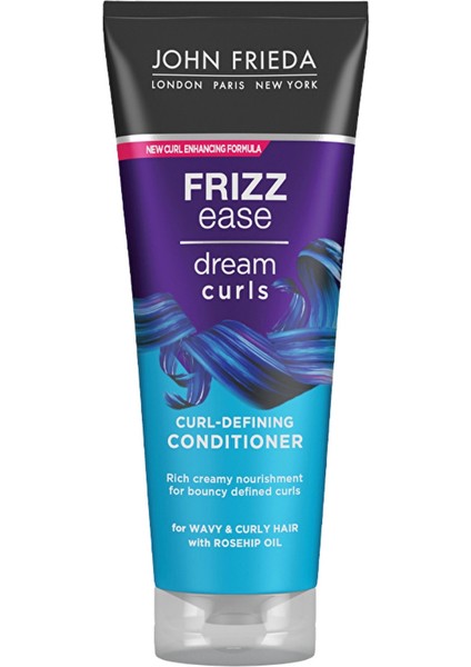 John Frieda Frizz-Ease Dream Curls Bukle Belirginleştirici Saç Bakım Kremi 250 ml