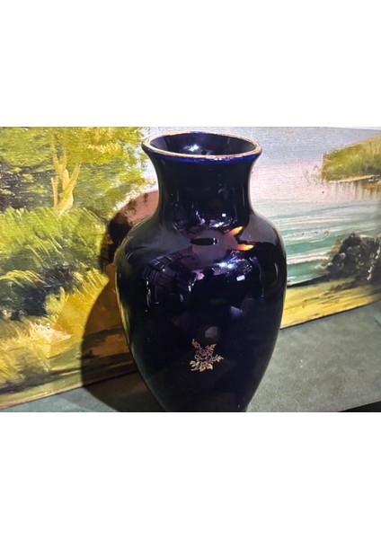 Fransız Limoges Vazo 17 cm Boyunda fiyatları