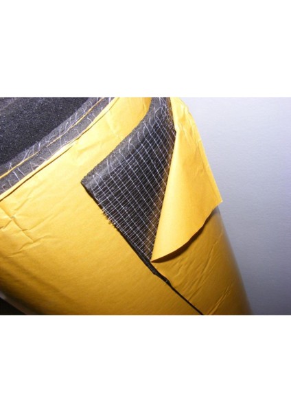 Flexi 10MM Yanmaz Oto Ses Yalıtım Süngeri Yapışkanlı 100CMX 5mt (5m2)