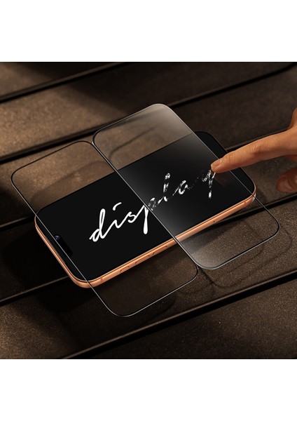 iPhone 17 Pro Max Uyumlu Benks Glass Warrior 2.0 Ezfita Safir Ekran Koruyucu Uygulama Aparatı Şeffaf