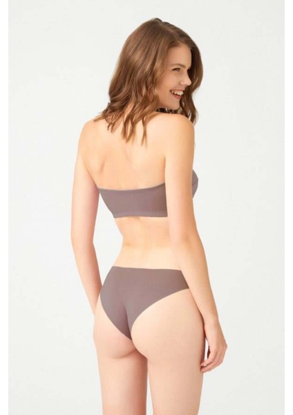 Lazer Kesim Kadın Bikini Külot 3'lü Paket-1 modelleri