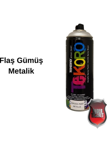 Akrilik Sprey Boya Tekoro 400 ml – Metal, Plastik, Ahşap Cam ve Oto Yüzeylere Uygun Renkler