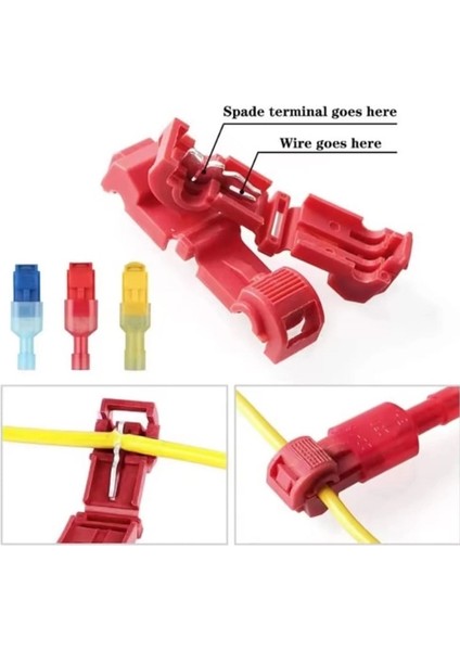 MR-274D Kutulu Sıyırmasız Kablo Ekleme Terminali Seti 120 Parça modelleri