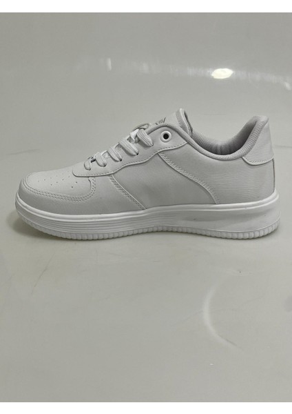 2542 Wickers Beyaz-Beyaz Poli Taban Bayan Spor Ayakkabısı fırsatları