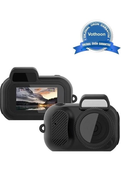 Mini Dijital Video Fotoğraf Makinesi Kamera Siyah Cmr-37