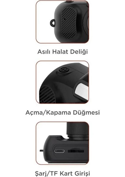 Mini Dijital Video Fotoğraf Makinesi Kamera Siyah Cmr-37 indirimleri