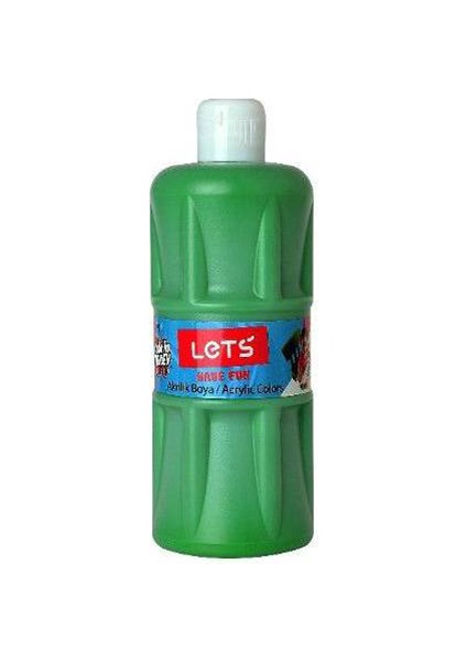 Lets Akrilik Boya 500 ml Yeşil L-5307