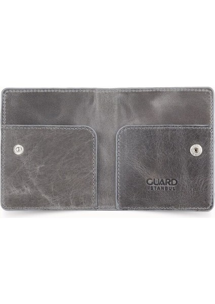 Guard Antik Taba Patlı Tasarım Deri Kartlık modelleri