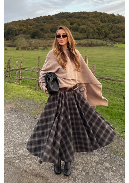 Vizon Atkı Detaylı Triko Kazak - 98073 fiyatları