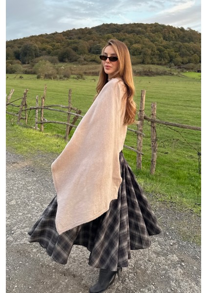 Vizon Atkı Detaylı Triko Kazak - 98073 indirimleri