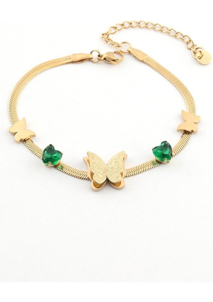 Çelik Bileklik Gold