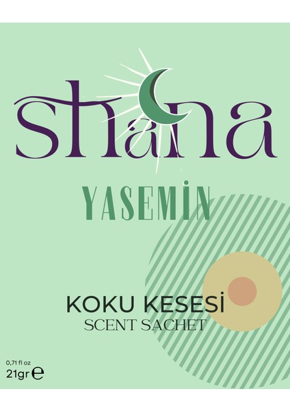 Yasemin Dolap Ayakkabılık ve Çekmece Parfümlü Kese Kokusu Oda Koku Kesesi