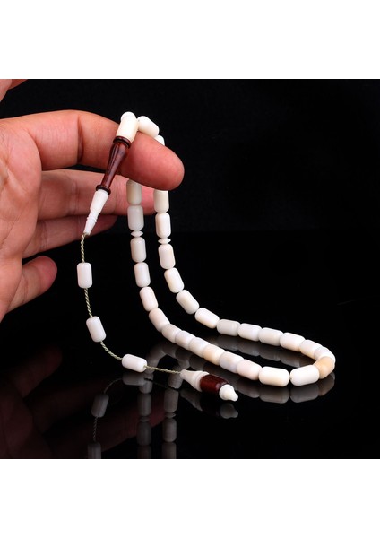 Sistemli Kapsül Kesim Yılan Ağacına Narçıl Ağacı Kombini Tesbih modelleri