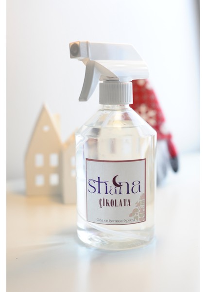 Çikolata Parfümlü Oda ve Çamaşır Spreyi Ortam ve Kumaş Kokusu Baby Powder Room Spray 500ML