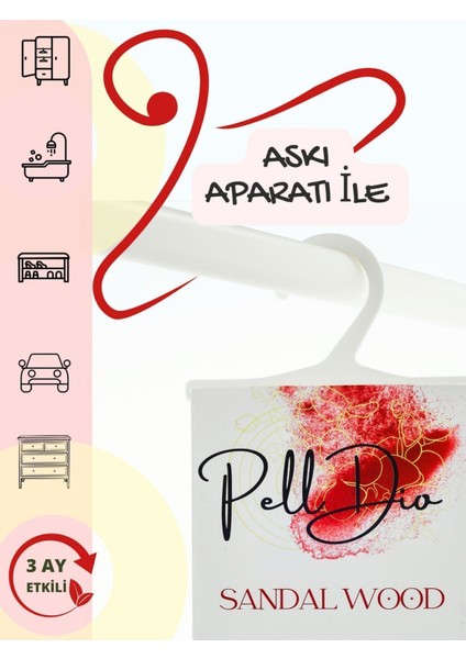 5'li Sandal Ağacı Dolap Ayakkabılık ve Çekmece Parfümlü Kese Kokusu Oda Koku Kesesi fırsatları