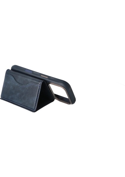 Xmpdby Joko Tema Magsafe Deri Kartlık - Lacivert indirimleri