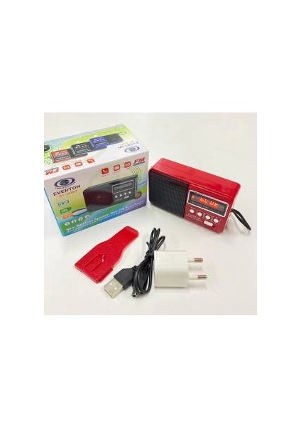 RT-303 USB ve Micro Kart Girişli Manuel El Radyosu - Lisinya