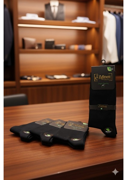 Bambu Erkek Çorap, Asorti 6'lı Paket (41-44) fiyatları