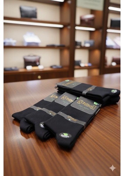 Bambu Erkek Çorap, Asorti 6'lı Paket (41-44) modelleri