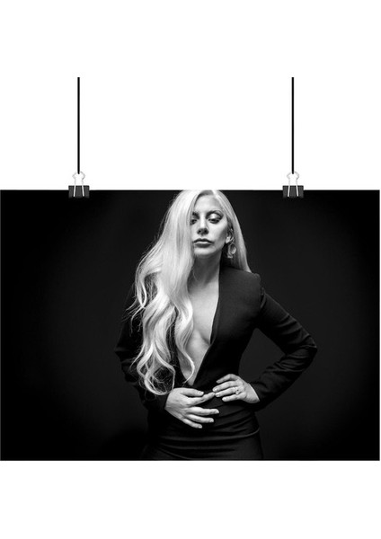 Lady Gaga Poster1 - Retro Duvar Dekoru