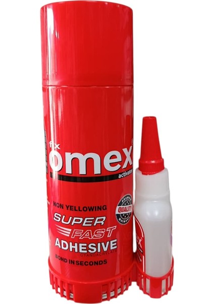 Fix Omeks Süper Hızlı Yapıştırıcı Seti Sararma Yapmaz!