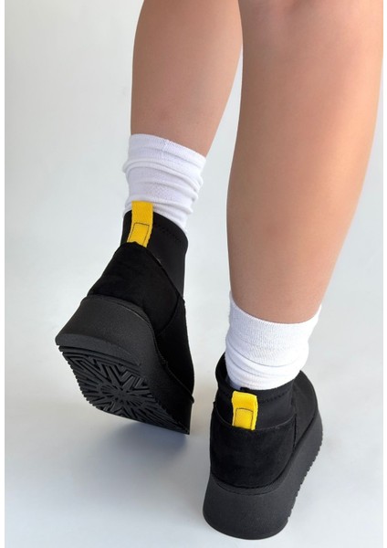 Cuen Siyah Süet Bot - Lisinya fiyatları