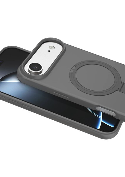 Yzlal Newface Apple Iphone 17 Air Regal Magsafe Standlı Kapak - Titan Gri fiyatları