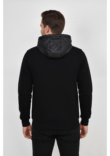 Erkek Kapitone Modelli 3 Iplik Kapüşonlu Sweatshirt BGL-ST04865 modelleri