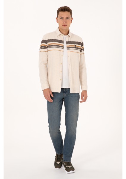 Erkek Gömlek Desenli 50308334-VR256 fırsatları