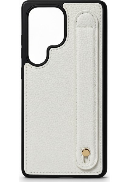 Samsung Galaxy S25 Ultra Beyaz,tutmaçlı Yumuşak Deri Kılıf fiyatları