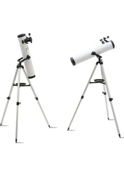 76X700 Profesyonel Aynalı Uzay Teleskopubeyaz - Lisinya fırsatları
