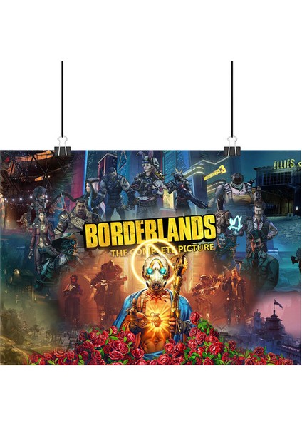 Borderland Poster1 - Retro Duvar Dekoru