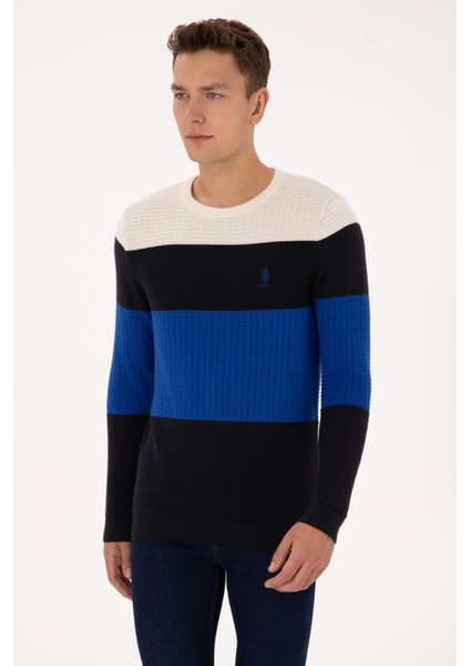 Erkek Lacivert Kazak /triko 50307828-VR033 modelleri