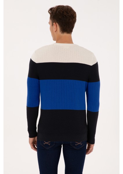 Erkek Lacivert Kazak /triko 50307828-VR033 indirimleri