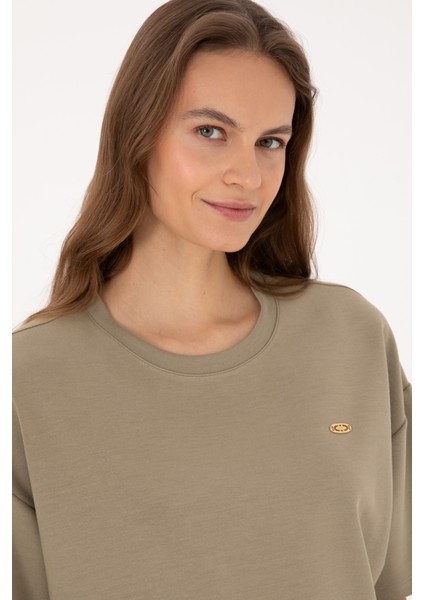 Kadın Açık Haki Tişört 50309440-VR183 fiyatları
