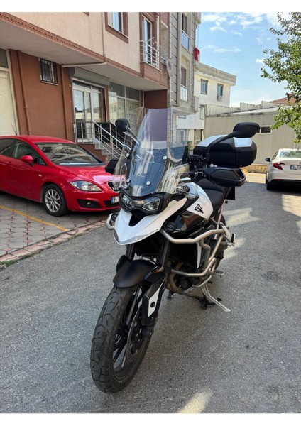 Tıger 900 Gt Pro Uyumlu Tur Camı Şeffaf 50CM Cam Tip-1 modelleri