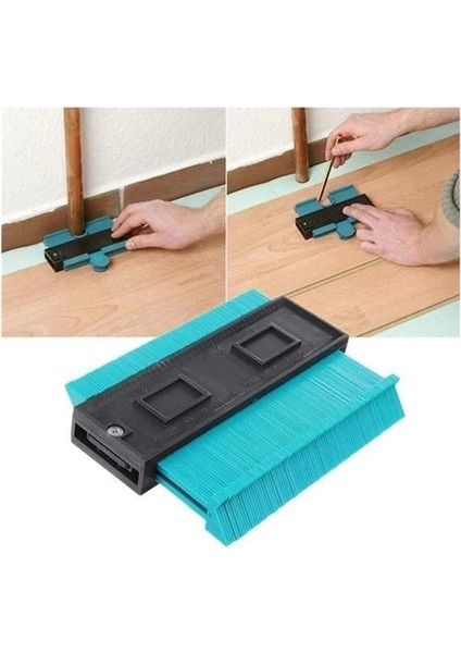 Çok Fonksiyonlu Plastik Kontur Ölçüm Cihazı Ahşap Fayans Şekillendirme Kalıbı ( Lisinya )