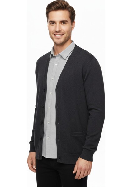 Erkek Spor Selanik Düğmeli Hırka Regular Kalıp BGL-ST04873 fiyatları